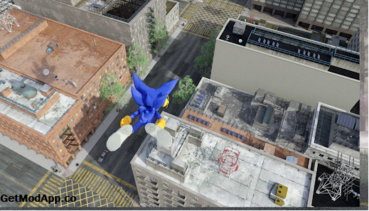 Blue Monster Rope Mod APK